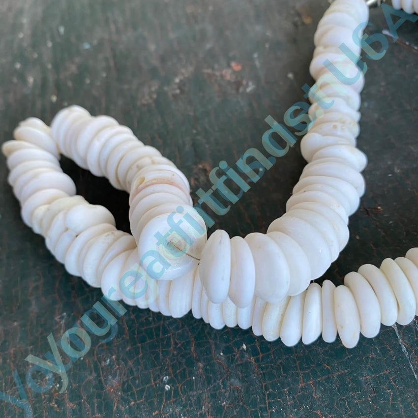 Wholesale Kabibe Shell 65 mm White Shell Necklace BFJ3382NK